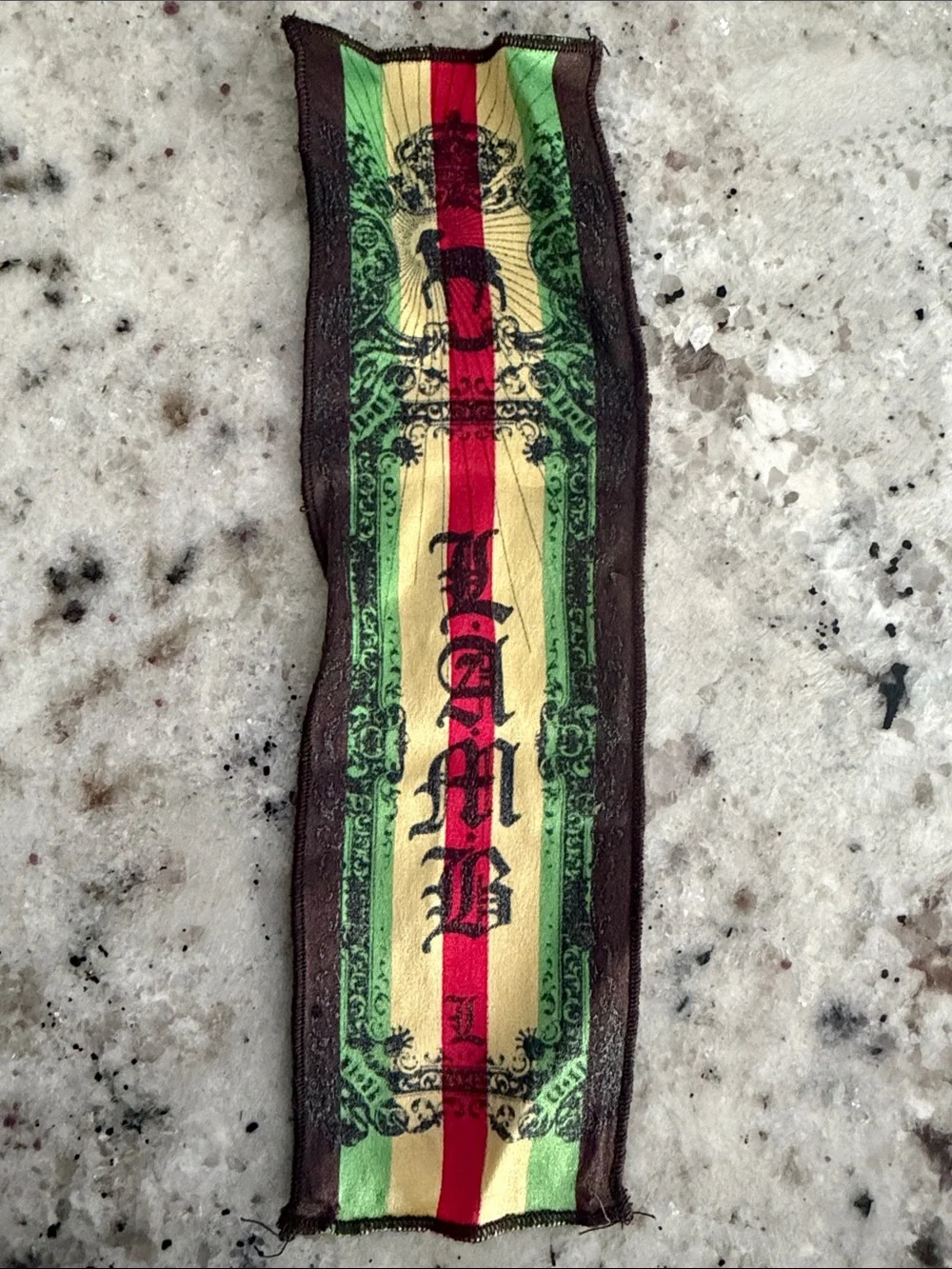 L.A.M.B. Size Tag L Ornament Patch Rasta Ribbon Lamb Gwen Stefani Swag No Doubt